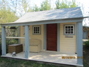 Bunkee outside completed